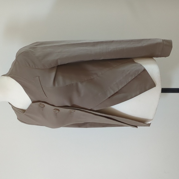 Ixos Taupe Stretchy Fitted Blazer - Picture 4 of 16